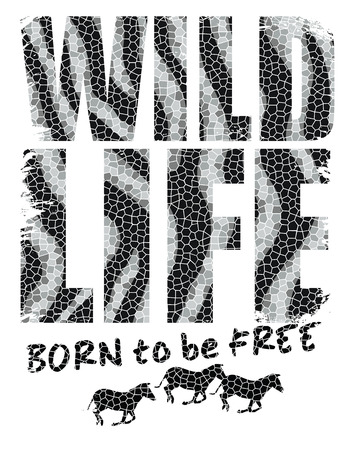 Vector illustration with the slogan for t-shirts, posters, card and other usesのイラスト素材