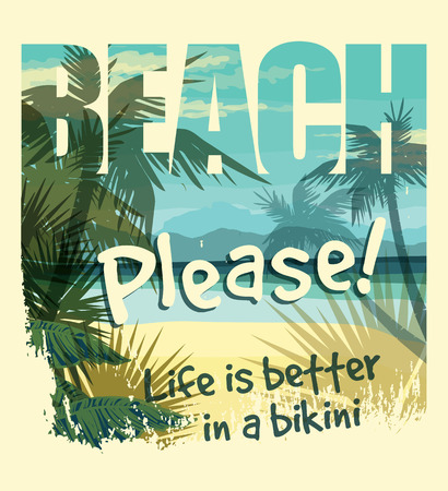 Vector illustration with the slogan for t-shirts, posters, card and other usesのイラスト素材