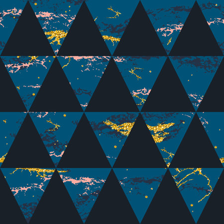 Abstract cosmic seamless pattern.のイラスト素材