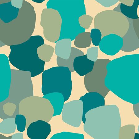Abstract artistic seamless pattern with spots. Modern abstract designのイラスト素材