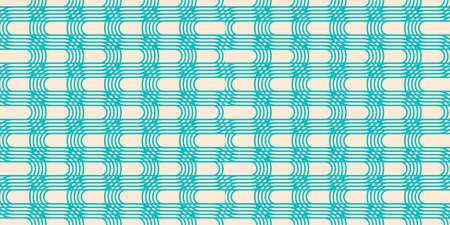Abstract geometric seamless pattern. Contemporary style. Modern design for paper, cover, fabric, interior decor and other users.のイラスト素材
