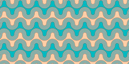 Abstract geometric seamless pattern. Contemporary style. Modern design for paper, cover, fabric, interior decor and other users.のイラスト素材