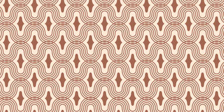 Abstract geometric seamless pattern. Contemporary style. Modern design for paper, cover, fabric, interior decor and other users.のイラスト素材