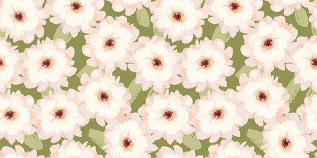 Floral seamless pattern. Vector design for paper, cover, fabric, interior decor and otherのイラスト素材
