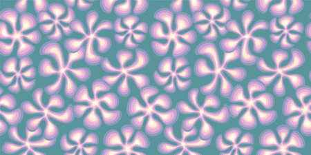 Holographic abstract pattern. Trendy seamless print. Vector design for paper, cover, fabric, interior decor and other useのイラスト素材