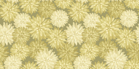 Floral seamless pattern. Vector design for paper, cover, fabric, interior decor and otherのイラスト素材