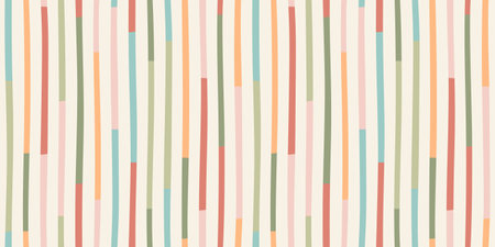 Abstract seamless pattern with stripes. Retro style. Modern abstract design for paper, cover, fabric, interior decor and otherのイラスト素材