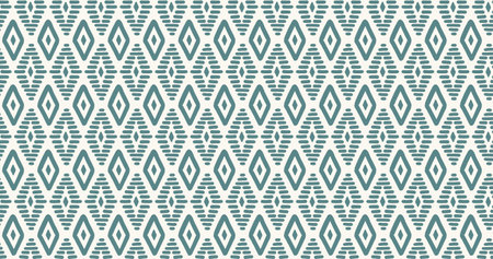 Ethnic geometric seamless pattern. Modern abstract design for paper, cover, fabric, interior decor and otherのイラスト素材