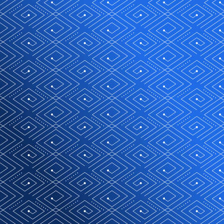 Vector background in blue tones, abstract pattern. The idea for banners, screensavers, web design, holiday invitations, childrens creativity, for paper, fabric, textiles, gift wrapping, advertising.のイラスト素材