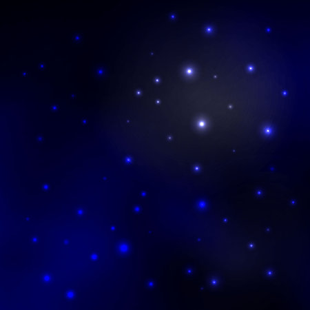 Background of the starry universe, stardust in the deep universe, Milky Way galaxy, vector illustration. Vector illustrationのイラスト素材