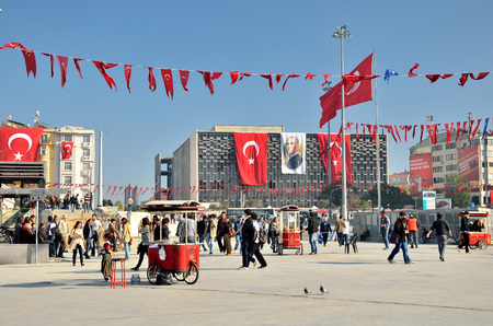 Square in Istanbulのeditorial素材