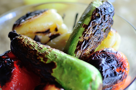 Grilled vegetables.の写真素材