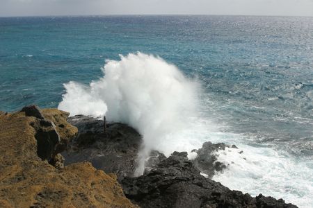 high waveの写真素材