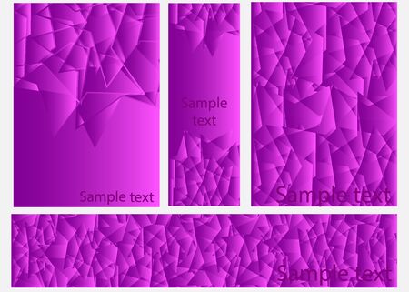 Design of advertising booklets, brochures, posters, business cards. Vector background.のイラスト素材