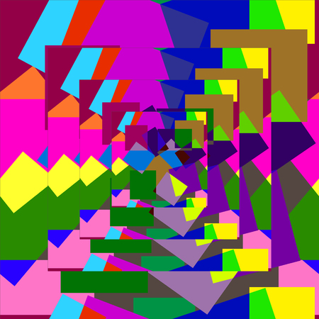 Contemporary design. Design of modern textures, backgrounds, banners, posters. Vector illustration.のイラスト素材