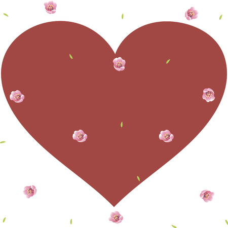 Postcard Valentine's Day. Vectorのイラスト素材