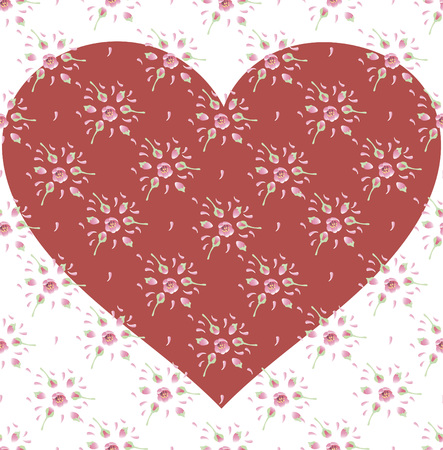 Postcard Valentine's Day. Vectorのイラスト素材