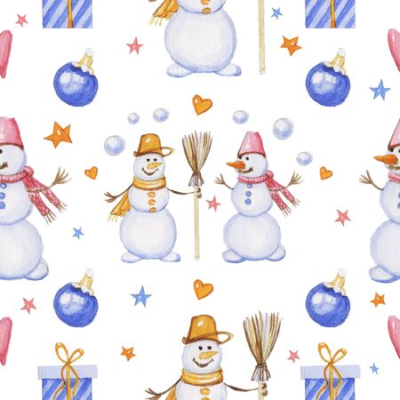 christmas pattern wallpaperの写真素材