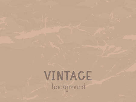 Vector vintage background. Grunge texture of old paper.のイラスト素材