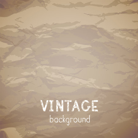 Vector vintage background. Grunge texture of old paper.のイラスト素材