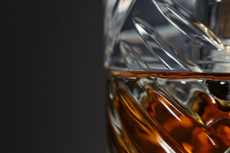 glass bottle closeupの写真素材