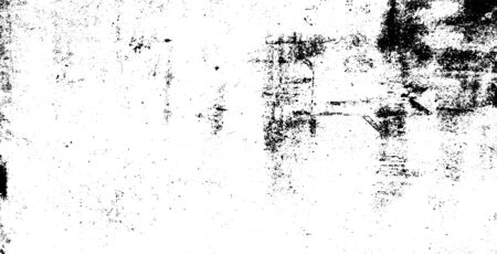 Rough black and white texture vector. Distressed overlay texture. Grunge background. Abstract textured effect. Vector Illustration. Black isolated on white background. EPS10のイラスト素材