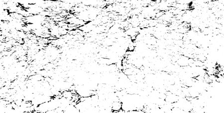 Rough black and white texture vector. Distressed overlay texture. Grunge background. Abstract textured effect. Vector Illustration. Black isolated on white background. EPS10のイラスト素材