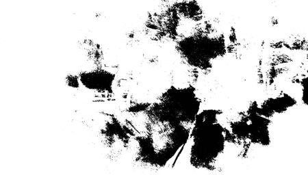 Rough black and white texture vector. Distressed overlay texture. Grunge background. Abstract textured effect. Vector Illustration. Black isolated on white background. EPS10のイラスト素材