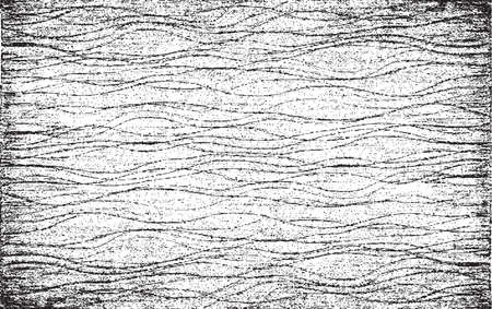 Distressed fabric texture. Vector texture of weaving fabric. Grunge background. Abstract halftone vector illustration. Overlay for interesting effect and depth. Black isolated on white background.のイラスト素材