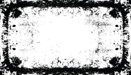 Grunge Frame. Urban Background Texture Vector. Dust Overlay. Distressed Grainy Grungy Framing Effect. Distressed Backdrop Vector Illustration. EPS 10.のイラスト素材