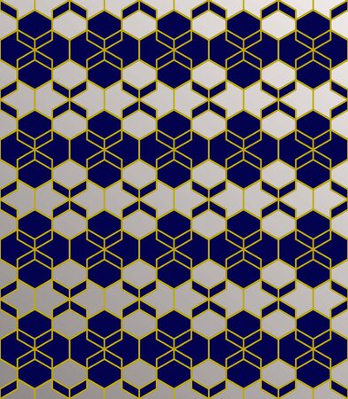 Gradient linear seamless patternのイラスト素材