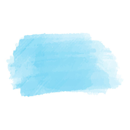 Vector Hand drawn watercolor stain.のイラスト素材