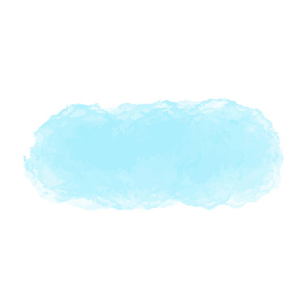Vector Abstract watercolor blue background.のイラスト素材