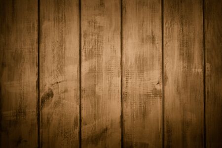 Wooden vertical boards. Front view with copy space. Background for designの写真素材