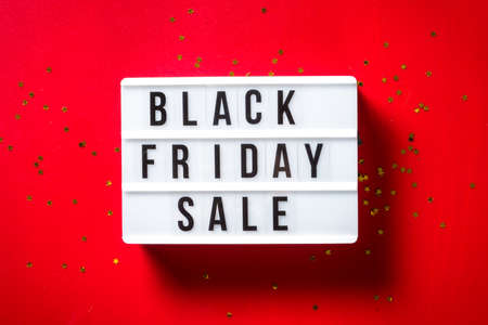 Black friday sale online shopping.の写真素材