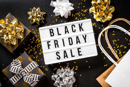 Black friday sale online shopping.