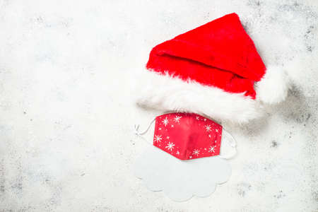 merry Christmas in a pandemic 2020.の写真素材