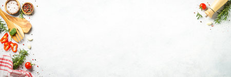 Healthy food background on white.の写真素材