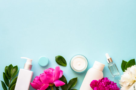 Natural cosmetic products. Skin care concept.の写真素材