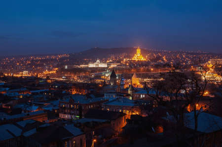 Night in Tbilisi , Georgia