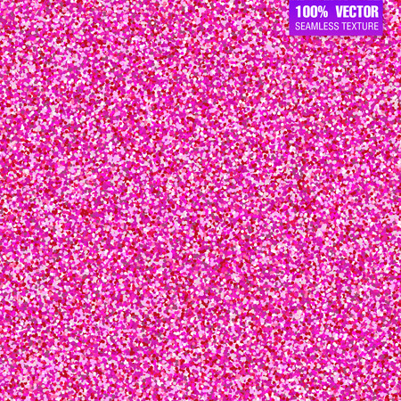 Pink glitter vector background. Seamless pattern for wedding invitation, valentine day. Festive and glamorous sparkling gift backdrop, vip card, banner.のイラスト素材