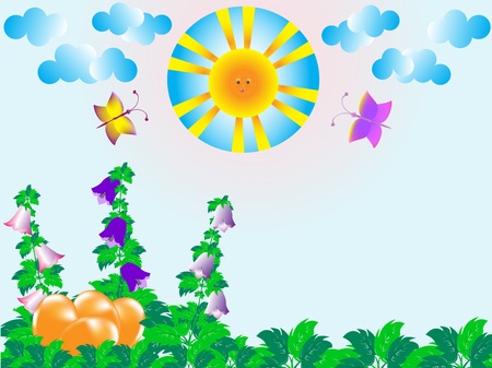 Vector Illustration of Easterのイラスト素材