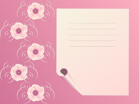 Vector Illustration: greeting cardのイラスト素材