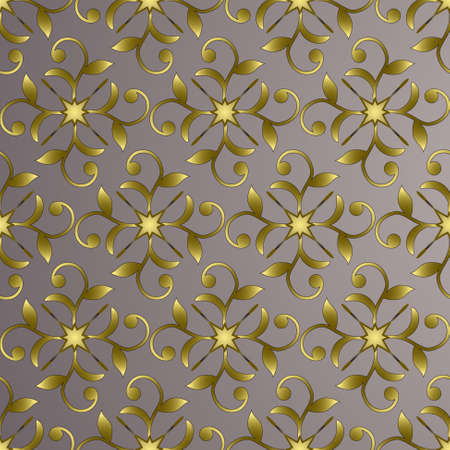 Abstract vector illustration of floralのイラスト素材