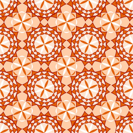 Seamless vector illustration of geometric shapesのイラスト素材