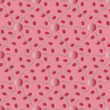 vector illustration background of abstract shapesのイラスト素材