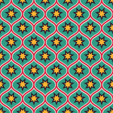 abstract vector illustration background with starsのイラスト素材