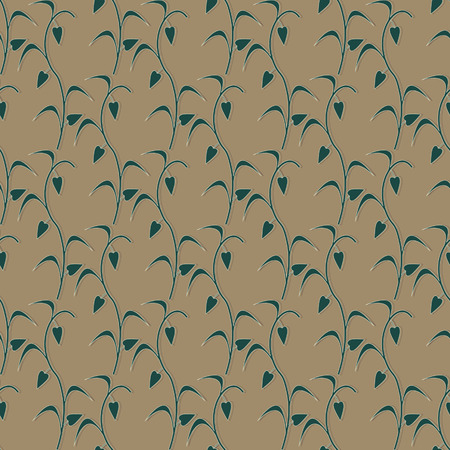 vector illustration background of abstract twigsのイラスト素材