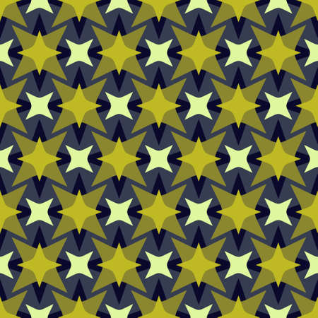 Seamless vector pattern abstract background with starsのイラスト素材