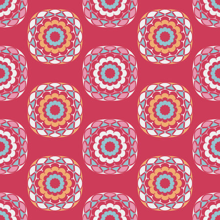 vector illustration abstract geometric shapes patternのイラスト素材